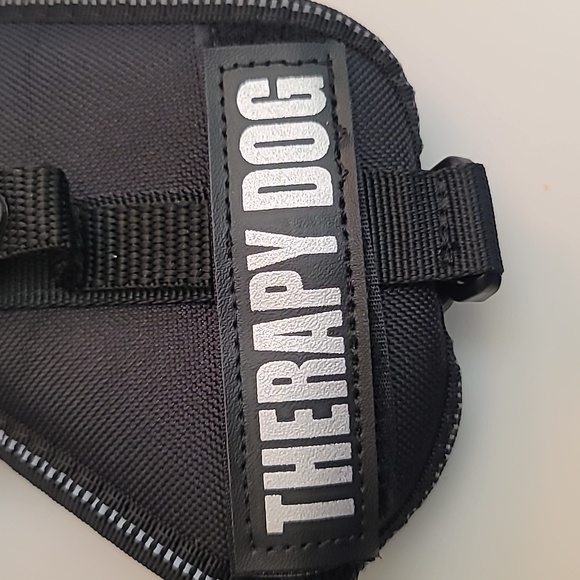 Albcorp Reflective Therapy Dog Harness Adjustable Straps Removable Patches, XS - Picture 8 of 12